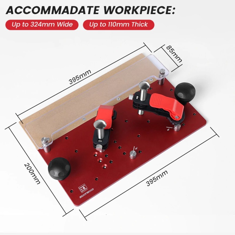 ENJOYWOOD tarkkuusjyrsinkelkka kiskon tukikelkka turvallinen puutyöopas ammattimainen kaappien ovien ja laatikoiden etuosiin