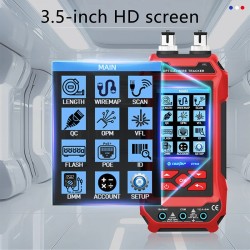 AV TOOLTOP ET638 kaapelitesteri ja yleismittari 3,2 tuuman värinäytöllä ladattavalla akulla