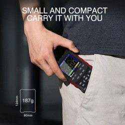 AV Tooltop ET120M ET120MC2 kannettava digitaalinen oskilloskooppi 120MHz 500MSa/s 2-kanavainen TFT-näytöllä