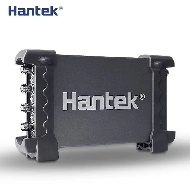 Hantek 6254BD 4-kanavainen USB-oskilloskooppi 250MHz 1GSa/s 64K-muisti aaltomuotogeneraattori FFT-spektrianalysaattori