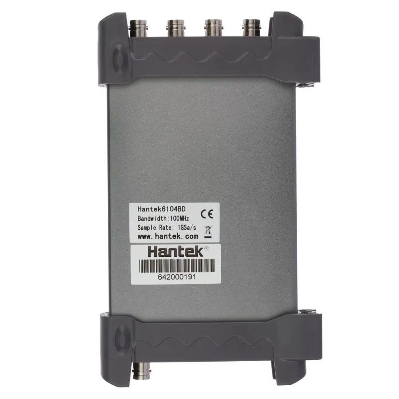 Hantek 6254BD 4-kanavainen USB-oskilloskooppi 250MHz 1GSa/s 64K-muisti aaltomuotogeneraattori FFT-spektrianalysaattori