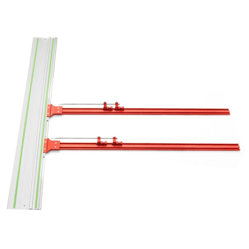 ENJOYWOOD parannettu alumiininen rinnakkaisohjainjärjestelmä kiskosahalle Makita ja Festool yhteensopiva koukkupäivitys