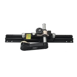 HONGDUI tarkkuustukkiohjaimet pöytäsahaan alumiinirunko uretaanirullat yksisuuntaisilla laakereilla T-kiskokiinnitys