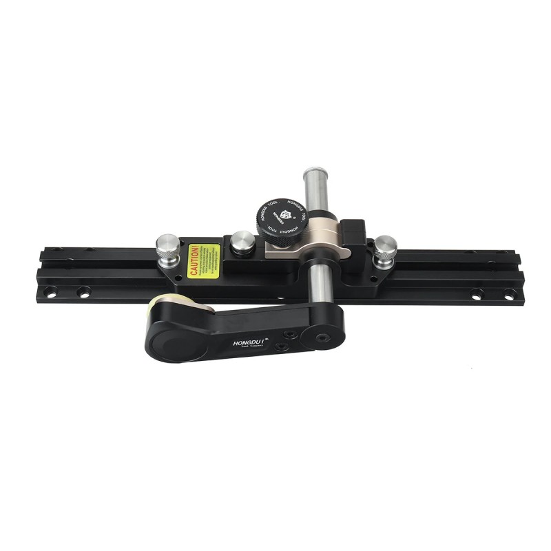 HONGDUI tarkkuustukkiohjaimet pöytäsahaan alumiinirunko uretaanirullat yksisuuntaisilla laakereilla T-kiskokiinnitys