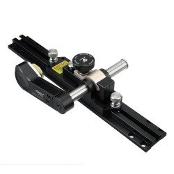 HONGDUI tarkkuustukkiohjaimet pöytäsahaan alumiinirunko uretaanirullat yksisuuntaisilla laakereilla T-kiskokiinnitys