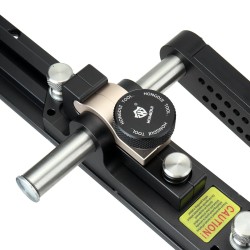 HONGDUI tarkkuustukkiohjaimet pöytäsahaan alumiinirunko uretaanirullat yksisuuntaisilla laakereilla T-kiskokiinnitys