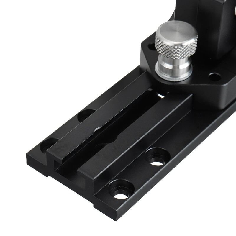 HONGDUI tarkkuustukkiohjaimet pöytäsahaan alumiinirunko uretaanirullat yksisuuntaisilla laakereilla T-kiskokiinnitys