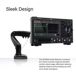 DHO924S digitaalinen oskilloskooppi 250 MHz 4-kanavainen 12-bittinen 1,25 GSa/s signaaligeneraattori
