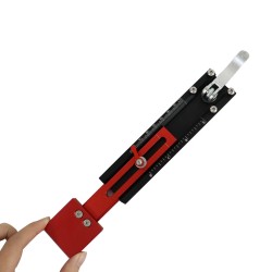 Säädettävä STZE Gecko Gauge ulkoverhousasennustyökalu 2 kpl kaksoisasteikko