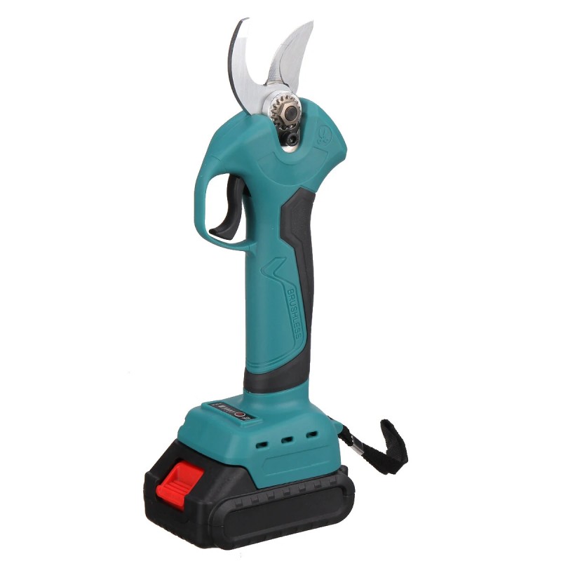 VIOLEWORKS 21V akkukäyttöiset oksasakset johdoton harjaton moottori kahdella akulla 1 2 tuuman leikkaus