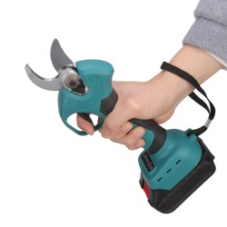 VIOLEWORKS 21V akkukäyttöiset oksasakset johdoton harjaton moottori, kahdella akulla, 1,2 tuuman leikkaus