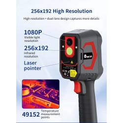 AV TOOLTOP ET693B ET693C lämpökamera 512×384 resoluutio korkean tarkkuuden teolliseen tarkastukseen
