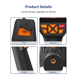 AV TOOLTOP ET693B ET693C lämpökamera 512×384 resoluutio korkean tarkkuuden teolliseen tarkastukseen