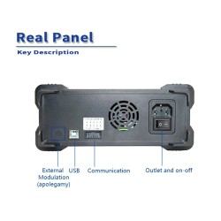 East Tester kaksikanavainen funktio- ja arbitraarinen aaltomuotogeneraattori 60MHz taajuusmittarilla