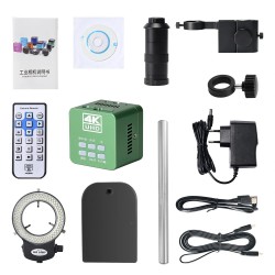 HAYEAR 4K videomikroskooppi 130x suurennus SONY IMX678 HDR kaksoislähtö HDMI USB piirilevyt korut