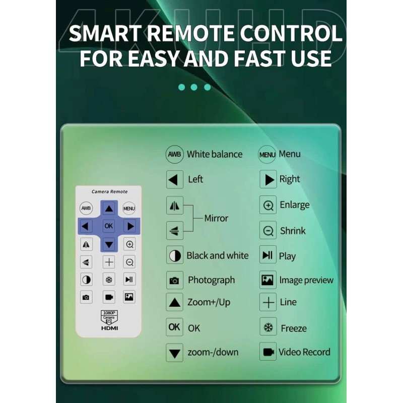 HAYEAR 4K videomikroskooppi 130x suurennus SONY IMX678 HDR kaksoislähtö HDMI USB piirilevyt korut