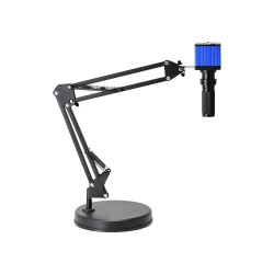 HAYEAR 51MP videomikroskooppikamera 2K HDMI USB laaja näkökenttä manuaalinen iiris 120-kertainen suurennus