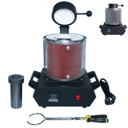 Drillpro digitaalinen kolmen kilon kullan sulatusuuni 110V 220V lämpötilansäädöllä