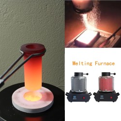 Drillpro digitaalinen kolmen kilon kullan sulatusuuni 110V/220V lämpötilansäädöllä