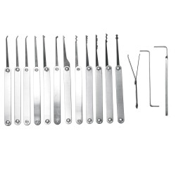 Harjoitussarja 5, 19 tai 25 kpl poimintasarja riippulukko avaimenpoistaja työkalupakki