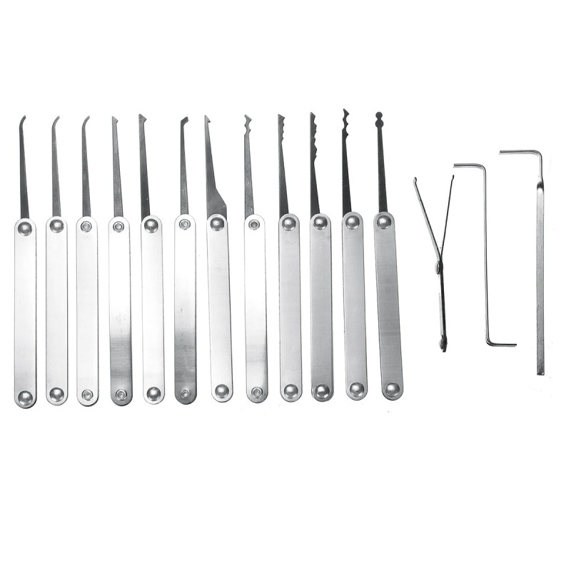 Harjoitussarja 5, 19 tai 25 kpl poimintasarja riippulukko avaimenpoistaja työkalupakki