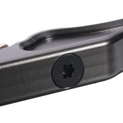 HONGDUI kaksitoiminen minikokoinen kovametalliteräinen kaavin liimanpoistoon alumiiniseoskahvainen puuntyöstötyökalu