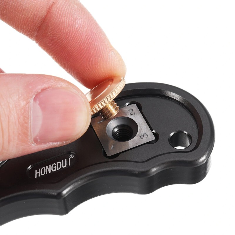 HONGDUI kaksitoiminen minikokoinen kovametalliteräinen kaavin liimanpoistoon alumiiniseoskahvainen puuntyöstötyökalu