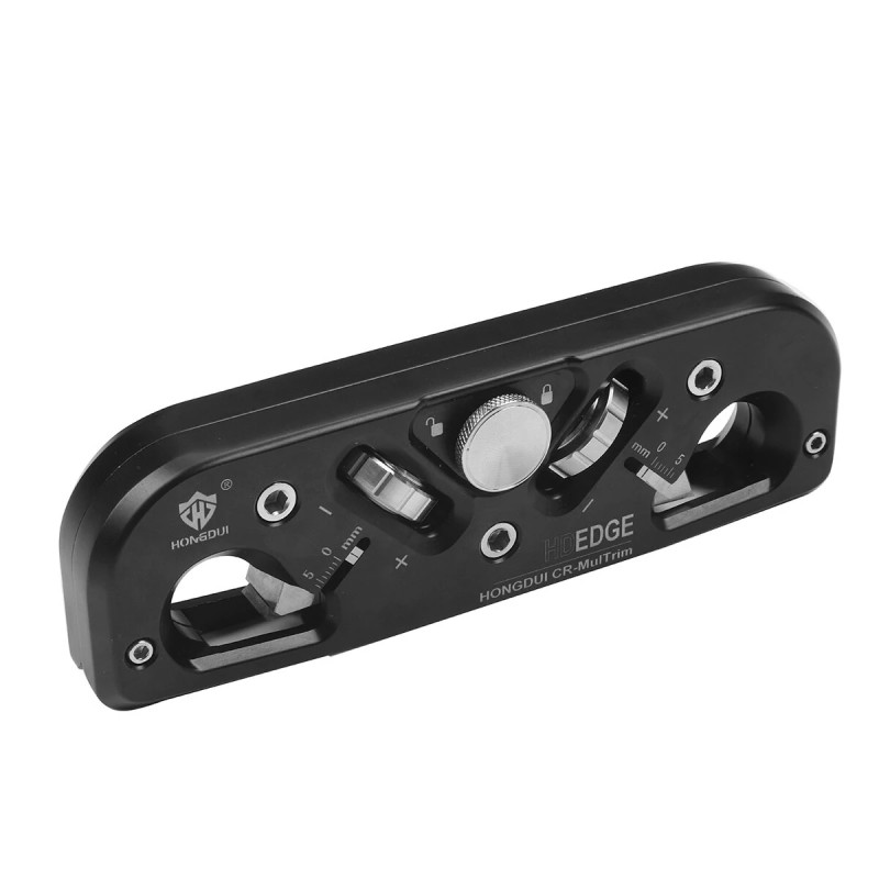 HONGDUI puuntyöstöviistehöylä kovametallikärjillä kaksisuuntainen 45 asteinen käsikäyttöinen reunojen nopea leikkaus