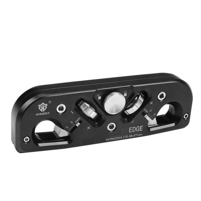 HONGDUI puuntyöstöviistehöylä kovametallikärjillä kaksisuuntainen 45-asteinen käsikäyttöinen reunojen nopea leikkaus