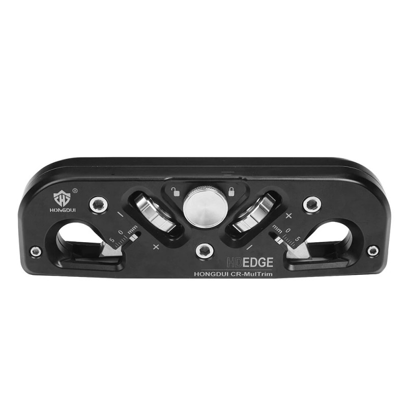 HONGDUI puuntyöstöviistehöylä kovametallikärjillä kaksisuuntainen 45-asteinen käsikäyttöinen reunojen nopea leikkaus