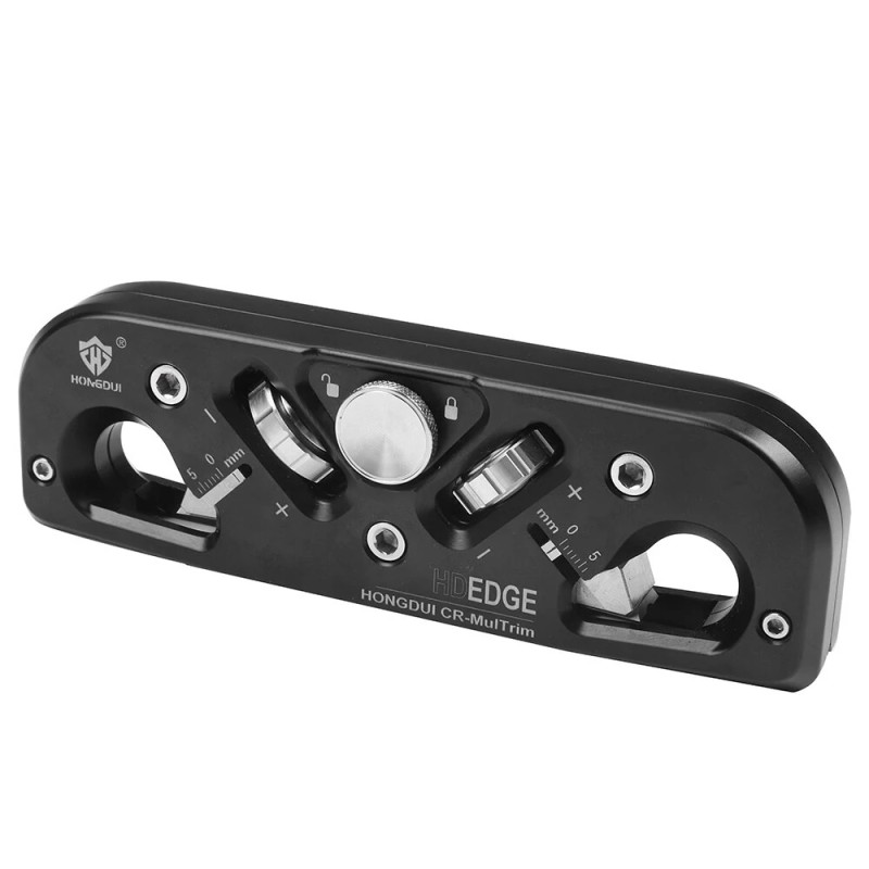 HONGDUI puuntyöstöviistehöylä kovametallikärjillä kaksisuuntainen 45-asteinen käsikäyttöinen reunojen nopea leikkaus