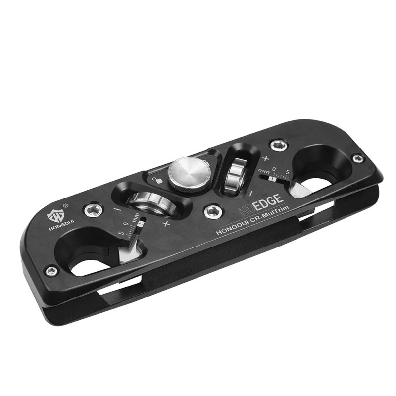 HONGDUI puuntyöstöviistehöylä kovametallikärjillä kaksisuuntainen 45-asteinen käsikäyttöinen reunojen nopea leikkaus