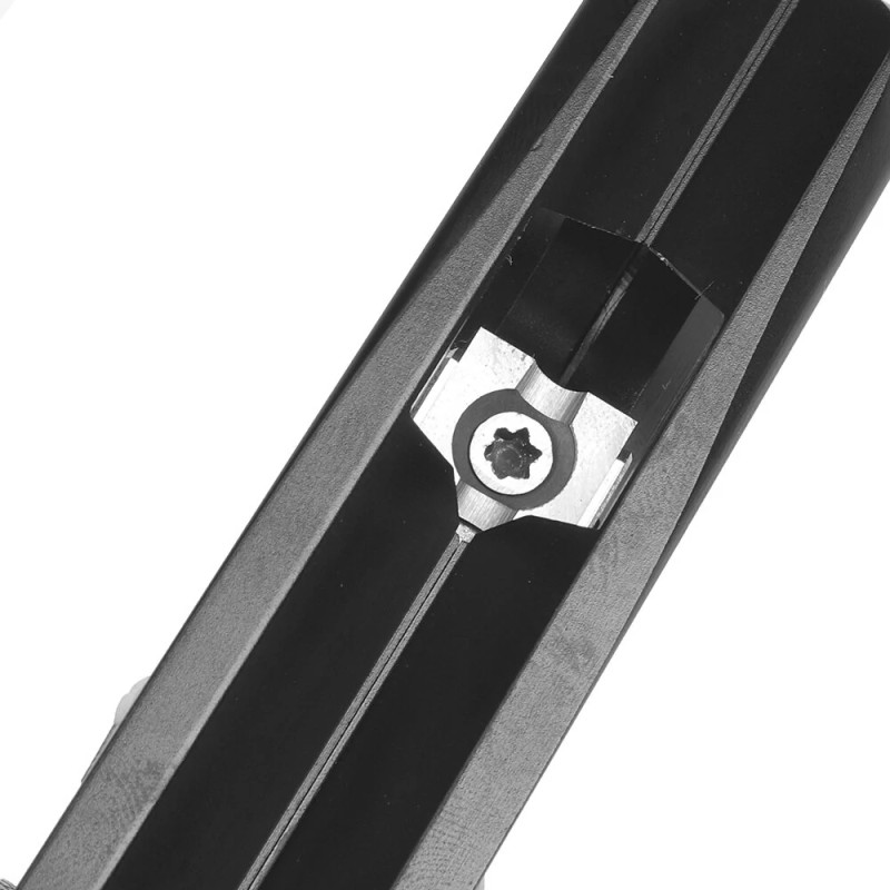 HONGDUI puuntyöstöviistehöylä kovametallikärjillä kaksisuuntainen 45-asteinen käsikäyttöinen reunojen nopea leikkaus