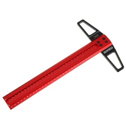 ENJOYWOOD TS tarkka puuntyöstö T-viivain alumiiniseos reiän paikannus 300–1000 mm