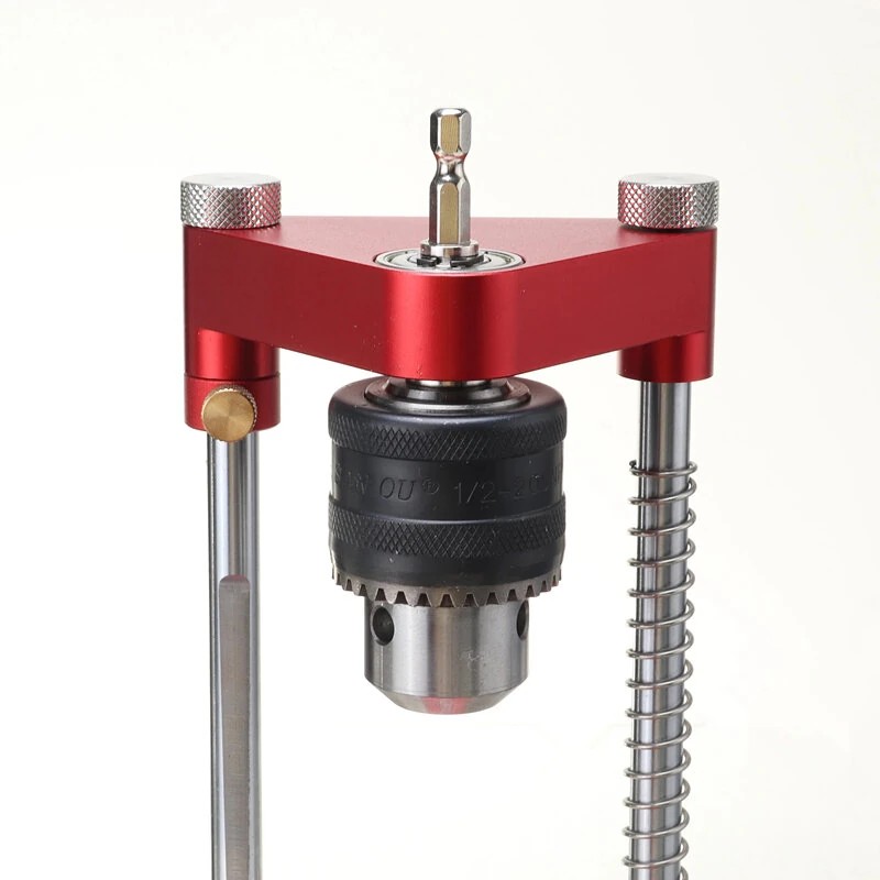 ENJOYWOOD säädettävä alumiiniseoksinen puuntyöstöporan paikannuslaite automaattinen linjaopas miniporakone