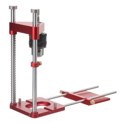 ENJOYWOOD säädettävä alumiiniseoksinen puuntyöstöporan paikannuslaite automaattinen linjaopas miniporakone