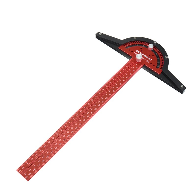 ENJOYWOOD alumiiniseos 300mm T viivain kulman paikannus lukitus puusepän työkalu