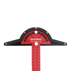 ENJOYWOOD alumiiniseos 300mm T-viivain kulman paikannus lukitus puusepän työkalu
