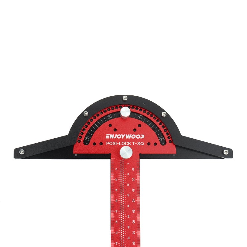 ENJOYWOOD alumiiniseos 300mm T-viivain kulman paikannus lukitus puusepän työkalu