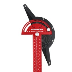 ENJOYWOOD alumiiniseos 300mm T-viivain kulman paikannus lukitus puusepän työkalu