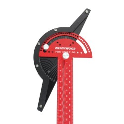 ENJOYWOOD alumiiniseos 300mm T-viivain kulman paikannus lukitus puusepän työkalu