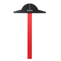 ENJOYWOOD alumiiniseos 300mm T-viivain kulman paikannus lukitus puusepän työkalu