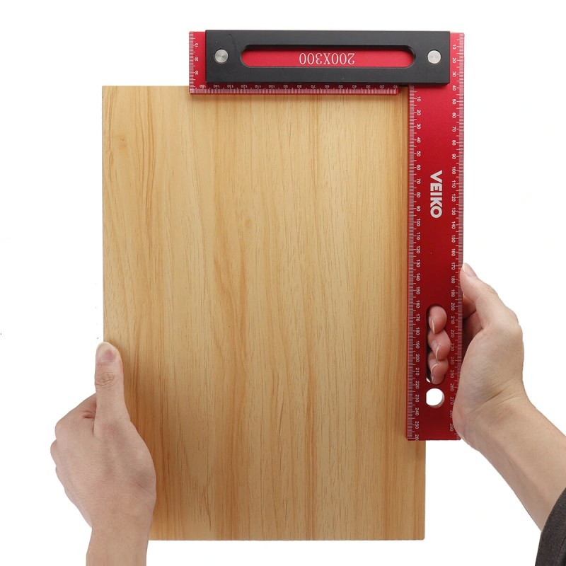 ENJOYWOOD 300x200 mm alumiiniseos tarkka puuntyöstökulma 90° jalustalla