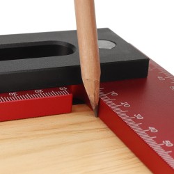 ENJOYWOOD 300x200 mm alumiiniseos tarkka puuntyöstökulma 90° jalustalla