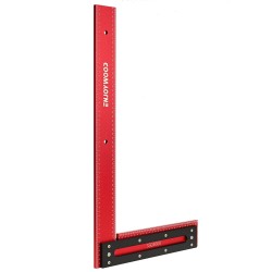 ENJOYWOOD 600 mm alumiiniseoksinen puusepän suorakulma kehystysviivain 90 asteen tarkka merkitsemiseen