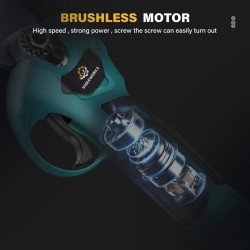 VIOLEWORKS 21V langaton sähköinen oksasakset suuri akunkapasiteetti harjaton moottori