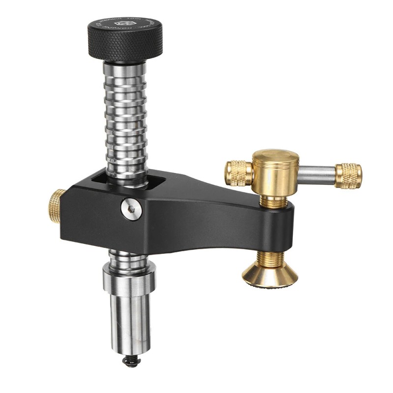 HONGDUI SC-14 puuntyöstöpöydän pintapuristin säädettävä alumiiniseoksesta messinkiosin 19/20 mm reikiin