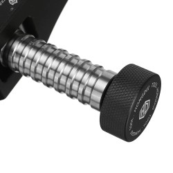 HONGDUI SC-14 puuntyöstöpöydän pintapuristin säädettävä alumiiniseoksesta messinkiosin 19/20 mm reikiin