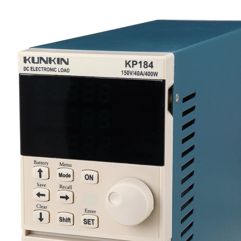 KP184 tasavirtainen elektroninen kuorma akun kapasiteetin testaaja RS485- ja RS232-liitännällä 400W 150V 40A