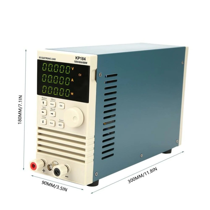 KP184 tasavirtainen elektroninen kuorma akun kapasiteetin testaaja RS485- ja RS232-liitännällä 400W 150V 40A
